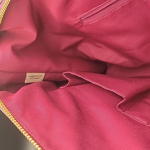 Coach Colette Leather Shoulder/Handbag, Fuchsia color, Soft Smooth Leather, NWT - Picture 5 of 10